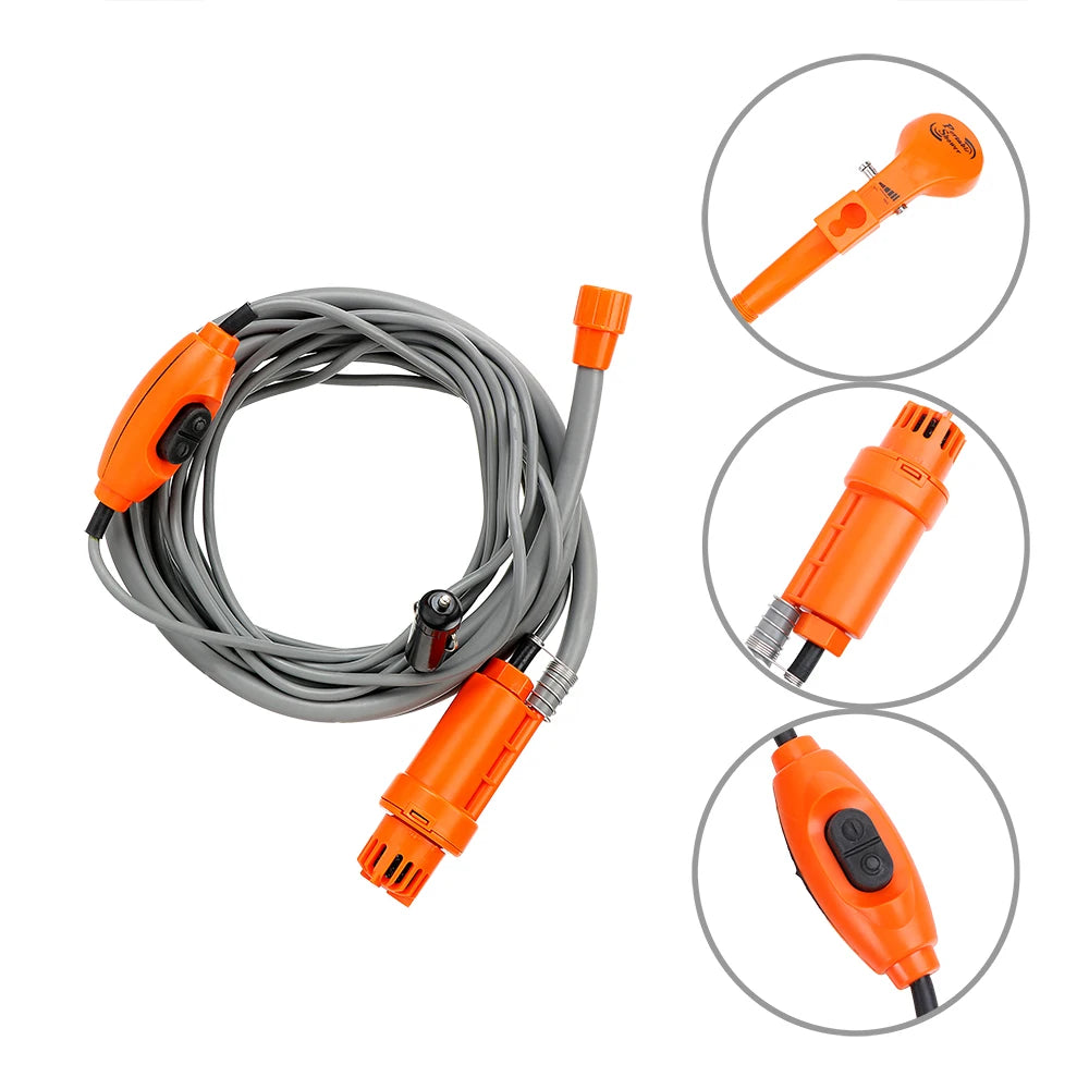 12V Car High Pressure Shower Water Gun Washer