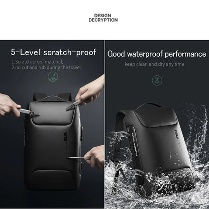 Men Luxuy Anti-theft Waterproof Backpack