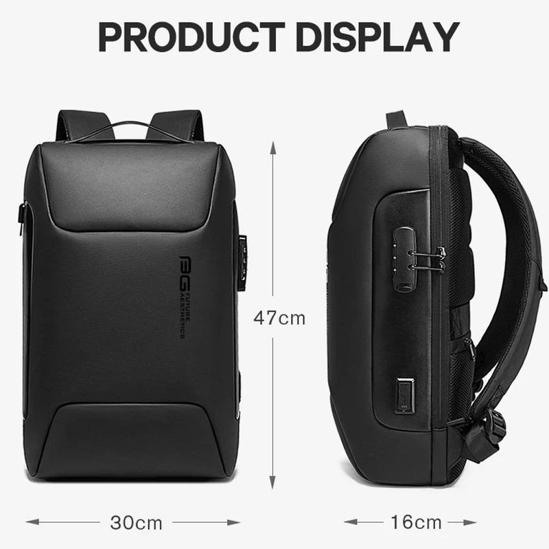 Men Luxuy Anti-theft Waterproof Backpack