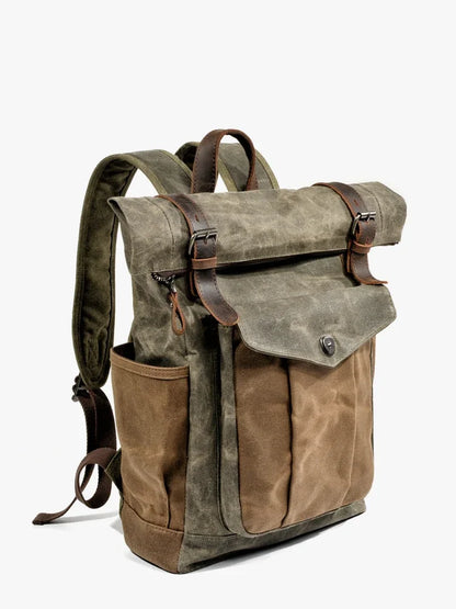 Luxury Vintage Canvas Backpacks for Men