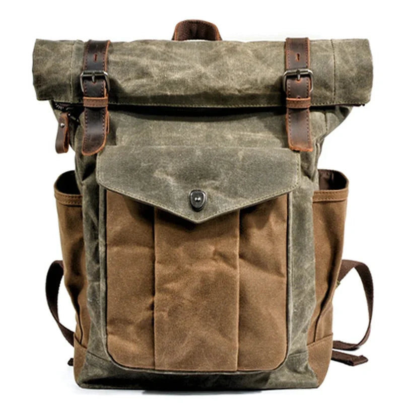 Luxury Vintage Canvas Backpacks for Men