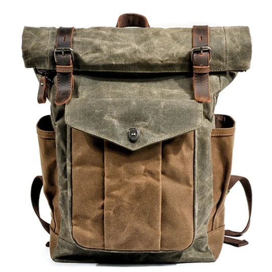 Luxury Vintage Canvas Backpacks for Men