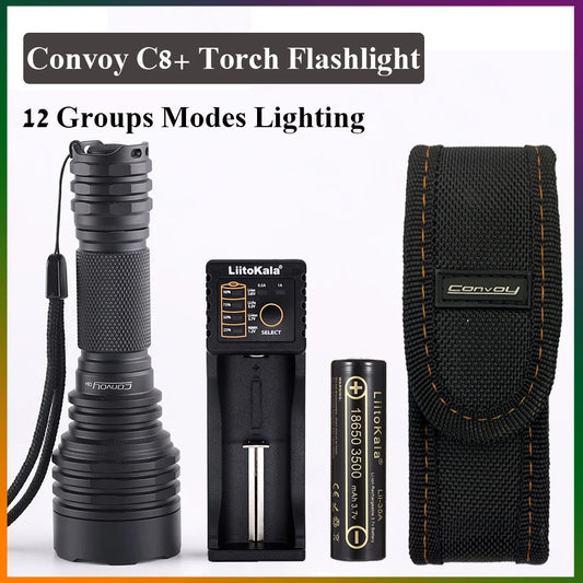 Led Portable Flashlight Torch