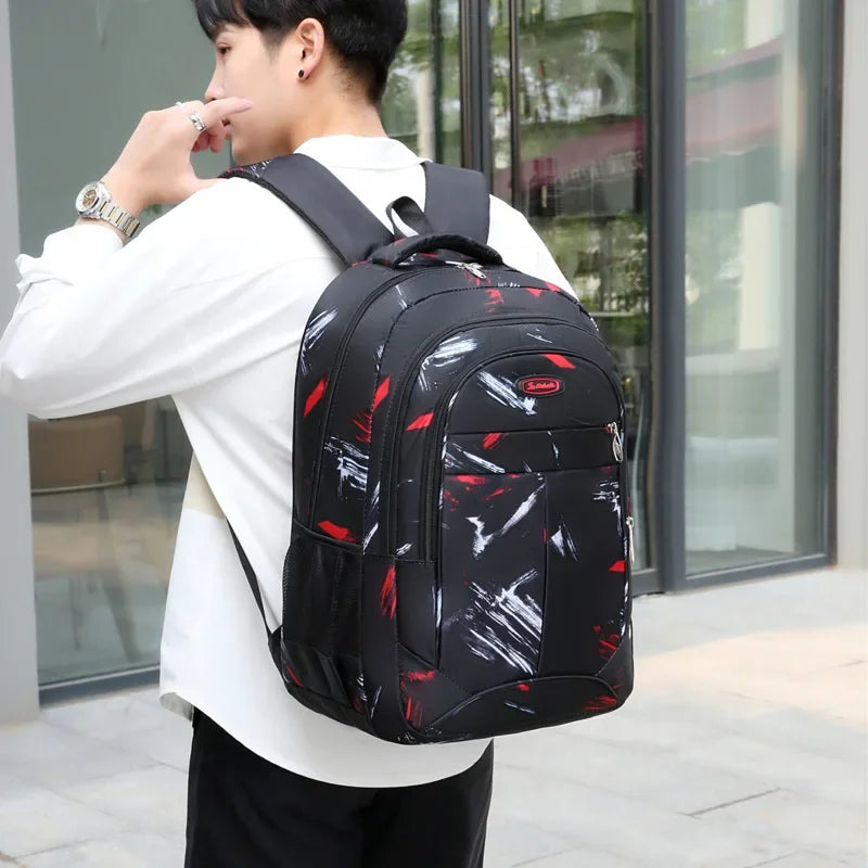 Boys Black Backpack