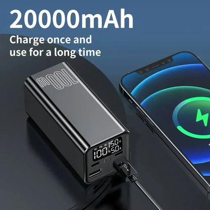 100000mAh Type C PD 65W Fast Charging Powerbank