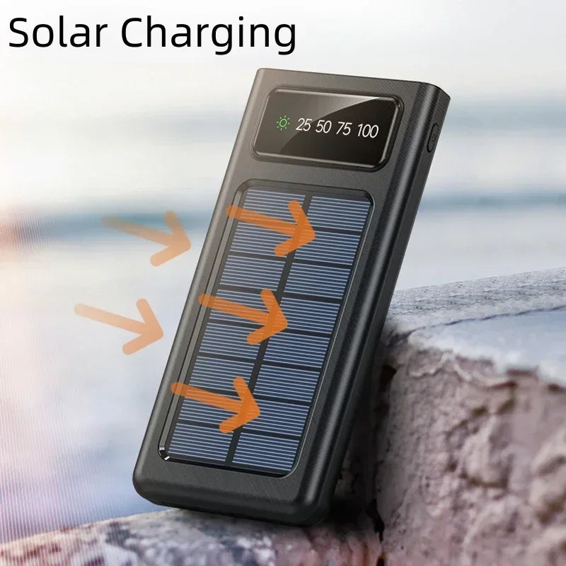 Solar Fast Charging Ultra Large Capacity Outdoor Backup PowerBank