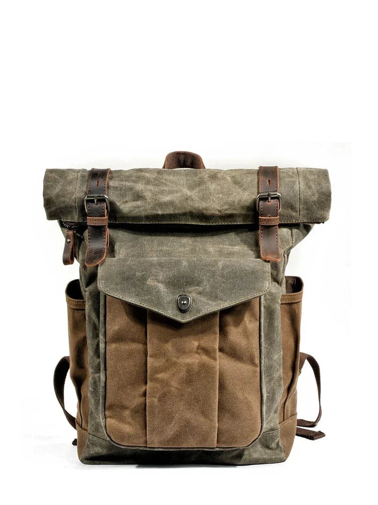 Luxury Vintage Canvas Backpacks for Men