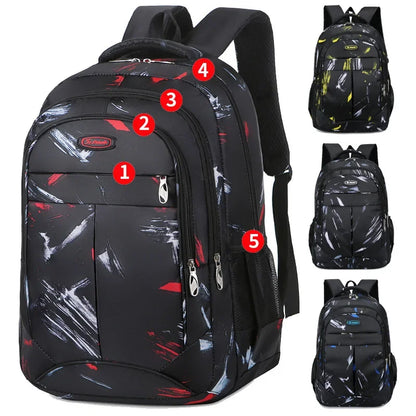 Boys Black Backpack