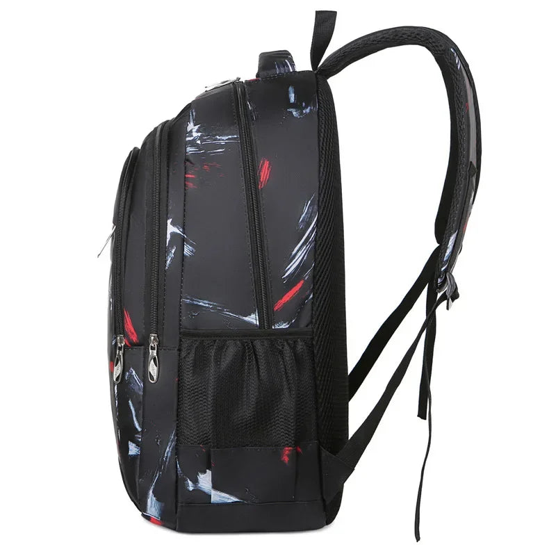 Boys Black Backpack