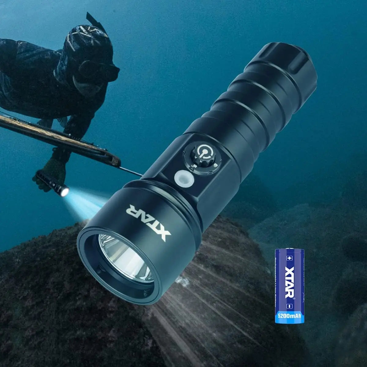 High Power LED Diving Flashlight