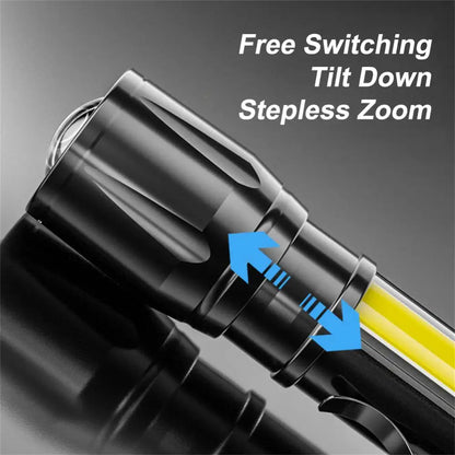 Rechargeable Battery LED Flashlight