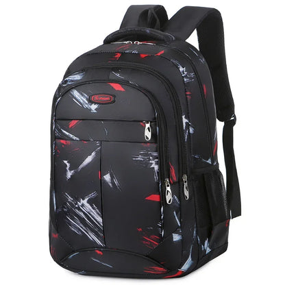 Boys Black Backpack