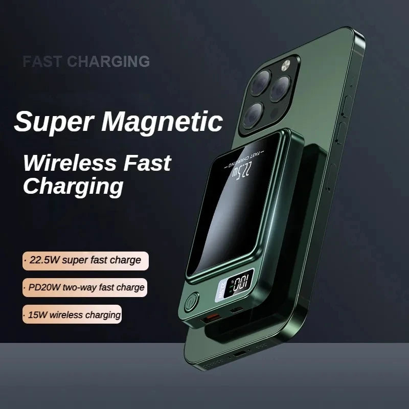 Wireless Magnetic Portable Powerbank