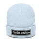 Tudo Amigo Ribbed knit beanie