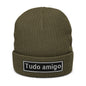 Tudo Amigo Ribbed knit beanie